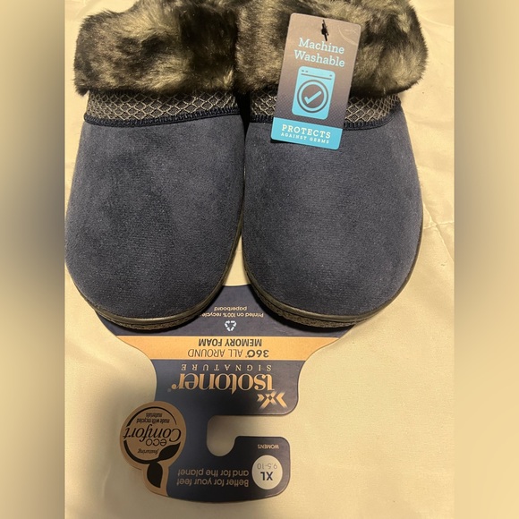Isatoner NEW NWT 360 All Around Memory Foam slipper - Picture 4 of 5
